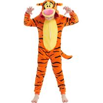 Macacão de cosplay infantil unissex SWEETXIN Tigger de 5 anos Macacão de cosplay infantil unissex SWEETXIN Tigger de 5 anos