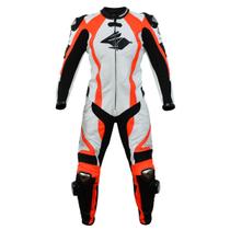 Macacão de Couro Motociclista ENERGY - Racing Rabbit