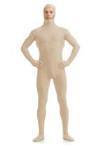 Macacão de elastano ATHX Open Face Nude XL unissex