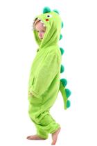 Macacão de flanela de dinossauro Costume LOLANTA para crianças de 2 a 3 anos