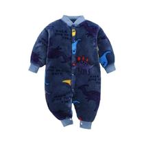 Macacão De Flanela Para Bebês Meninas E Meninos, Jaqueta De Primavera E Inverno, Roupas Macias De 0