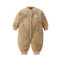 Macacão De Flanela Para Bebês Meninas E Meninos, Jaqueta De Primavera E Inverno, Roupas Macias De 0