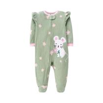 Macacão de Fleece para Bebê - Primavera/Outono - Meninas e Meninos
