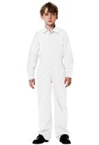 Macacão de Halloween AOBUTE Michael Overalls branco 11-12 anos Macacão de Halloween AOBUTE Michael Overalls branco 11-12 anos