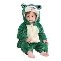 Macacão de Inverno Michley para Bebês e Meninas (3-6 Meses) - Com Capuz - Verde