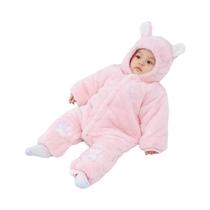 Macacão De Inverno Para Bebê Com Orelhas, Algodão Grosso, Com Capuz, Roupas De Desenho Animado Para Macacão De Inverno Para Bebê Com Orelhas, Algodão Grosso, Com Capuz, Roupas De Desenho Animado Para