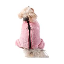 Macacão De Inverno Quente Para Cães, Jaqueta De Pelúcia Macia Com Zíper E D-ring Para Cães Pequenos Macacão De Inverno Quente Para Cães, Jaqueta De Pelúcia Macia Com Zíper E D-ring Para Cães Pequenos