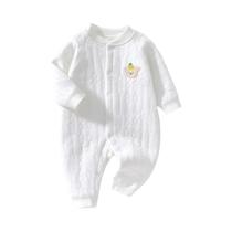 Macacão De Malha De Manga Longa Para Bebê Recém-Nascido, Macacão Sólido Para Meninos E Meninas, Macacão De Malha De Manga Longa Para Bebê Recém-Nascido, Macacão Sólido Para Meninos E Meninas,