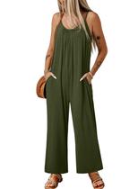 Macacão de maternidade Happy Sailed Green, folgado, tamanho 3GG, feminino