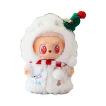Macacão De Natal Labubu Com Capuz, Acessórios De Roupa Para Bonecos De Elfo E Pinguim Macacão De Natal Labubu Com Capuz, Acessórios De Roupa Para Bonecos De Elfo E Pinguim