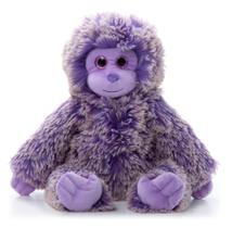 Macacão de Pelúcia The Petting Zoo - Macaco Roxo (25cm) - Presente Infantil