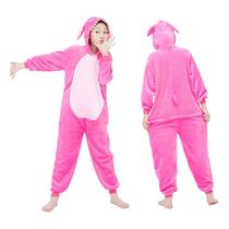 Macacão de pijama Kigurumi Stitch azul, cosplay, flanela de pelúcia Macacão de pijama Kigurumi Stitch azul, cosplay, flanela de pelúcia