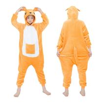 Macacão de pijama Kigurumi Stitch azul, cosplay, flanela de pelúcia Macacão de pijama Kigurumi Stitch azul, cosplay, flanela de pelúcia