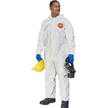Macacão de Segurança Tychem 4000 Branco SL127T DuPont CA 34802 Tamanho:GCor:Branco Macacão de Segurança Tychem 4000 Branco SL127T DuPont CA 34802 Tamanho:GCor:Branco