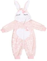 Macacão Duplo Bebê Menina Pelo Bordado Inverno Lessa B8916 Macacão Duplo Bebê Menina Pelo Bordado Inverno Lessa B8916