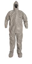 Macacão DuPont Tychem F 6000 com Capuz e Botas Integradas - X-GRANDE Macacão DuPont Tychem F 6000 com Capuz e Botas Integradas - X-GRANDE