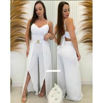 Macacão Elegante Longo Feminino Tamanho Único
