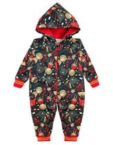 Macacão em Moletom c/ capuz Grow Up. Macacão em Moletom c/ capuz Grow Up.