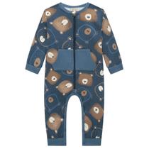 Macacão em Moletom Menino Luc.Boo Macacão em Moletom Menino Luc.Boo