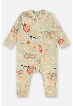 Macacão em Suedine para Bebê Menino Up Baby