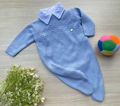 Macacão em tricot + body em algodão Charles