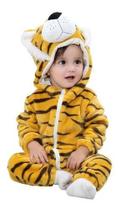 Macacão Fantasia Infantil Bebê Urso Ursinho Tigre Onça