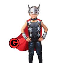 Macacão Fantasia Regata Thor Vingadores Avengers Tam G