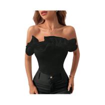 Macacão Feminino Em Organza Canelada Em Camadas, Estilo Europeu, Em Liquidação