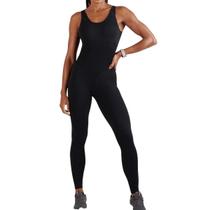 Macacão Feminino Lupo Seamless Basic Preto - 71368