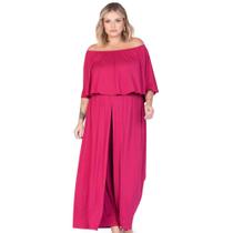 Macacão Feminino Plus Size Olivia Macacão Feminino Plus Size Olivia