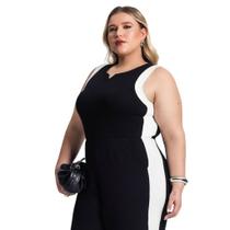 Macacão Feminino Plus Size Rovitex Ref.S01587
