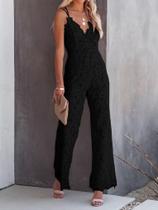 Macacão Feminino Renda Branco Festa Noiva Réveillon Ano Novo