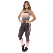 Macacão Fitness Feminino Poliamida Com Bojo Detalhe Trançado Costas Orbis Macacão Fitness Feminino Poliamida Com Bojo Detalhe Trançado Costas Orbis