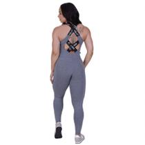 Macacão Fitness Feminino Poliamida com Zíper Frontal e Elástico Personalizado Orbis Macacão Fitness Feminino Poliamida com Zíper Frontal e Elástico Personalizado Orbis