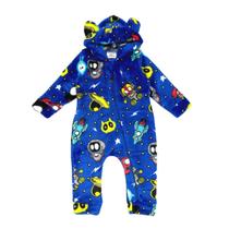 Macacão Fleece Estampado 4 ao 10