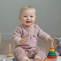 Macacão Fleece Peluciado Quentinho Confortável para Bebê e Momentos Incríveis Ted Macacão Fleece Peluciado Quentinho Confortável para Bebê e Momentos Incríveis Ted