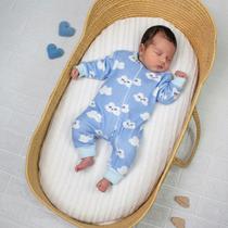 Macacão Fleece Quentinho Confortável para Bebê Momentos Incríveis e Aconchego Nuvem Azul Macacão Fleece Quentinho Confortável para Bebê Momentos Incríveis e Aconchego Nuvem Azul