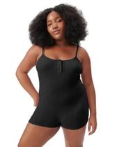 Macacão florence by mills Cozy Crush Sweet Black para mulheres