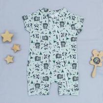 Macacão Fresquinho de Verão Menino Algodão Para o Conforto do Seu Bebê Macacão Fresquinho de Verão Menino Algodão Para o Conforto do Seu Bebê