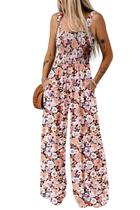 Macacão Happy Sailed Dressy Summer com estampa floral para mulheres Macacão Happy Sailed Dressy Summer com estampa floral para mulheres