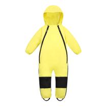 Macacão impermeável para crianças HAPIU, macacão impermeável, amarelo 2T Macacão impermeável para crianças HAPIU, macacão impermeável, amarelo 2T