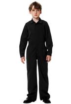 Macacão infantil AOBUTE com zíper de Halloween, peça única, preto de 5 a 6 anos Macacão infantil AOBUTE com zíper de Halloween, peça única, preto de 5 a 6 anos