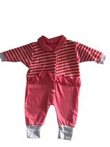 macacao infantil com listras fashion