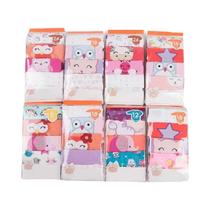 Macacão Infantil de Algodão Manga Curta (5 Unidades) - 3 a 24 Meses