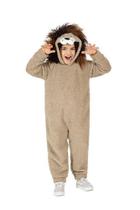 Macacão Infantil de Bicho Estilo Pelúcia - Leão - Tile