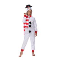 Macacão infantil de boneco de neve Wizland Winter Fleece 8-10 Macacão infantil de boneco de neve Wizland Winter Fleece 8-10