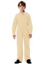 Macacão infantil de Halloween AOBUTE cáqui de manga comprida de 3-4 anos