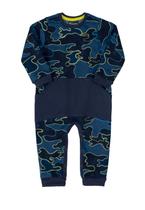 Macacão Infantil em Moletom e Ribana Quimby Macacão Infantil em Moletom e Ribana Quimby