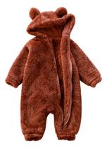 Macacão Infantil Fantasia Parmalat Bebê Fleece Plush