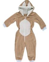 Macacão Infantil Fantasia Parmalat Bebê Urso Panda